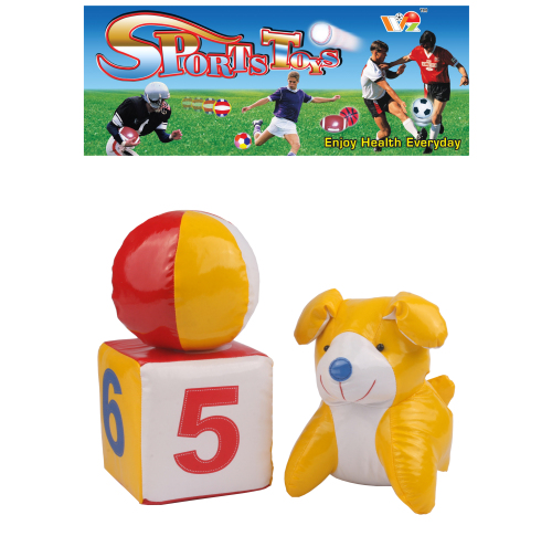 骰子+6片球+狗